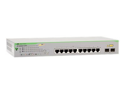 Allied Telesis AT GS950/10PS - switch - 10 ports - managed - rack-mountable