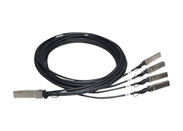 HPE X240 Direct Attach Copper Splitter Cable - network cable - 5 m