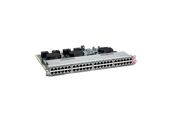 Cisco Catalyst 4500E Series Universal PoE Line Card - switch - 48 ports - plug-in module