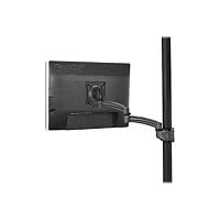 Chief Kontour K2P Single Arm Pole Monitor Mount - For Displays 10-32" - Black mounting component - for LCD display -