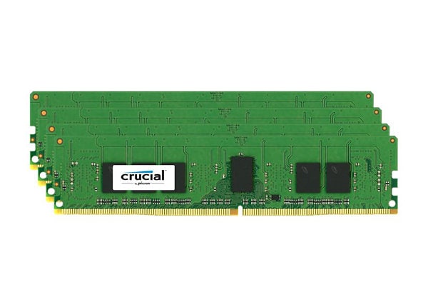 Crucial - DDR4 - 16 GB: 4 x 4 GB - DIMM 288-pin