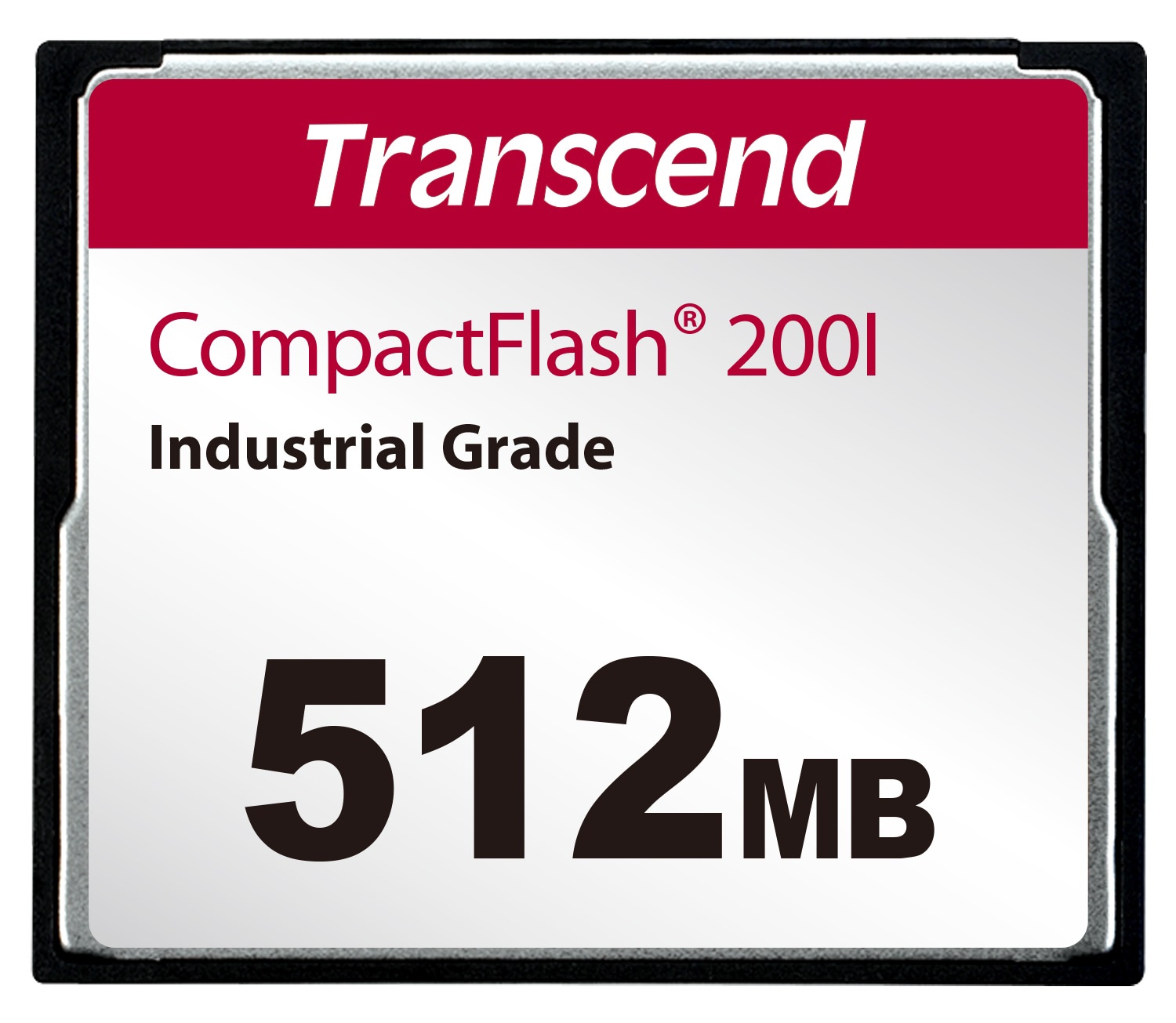 Transcend CF200I Industrial Grade - flash memory card - 512 MB - CompactFla