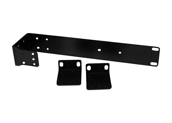 StarTech.com 1U Rack Mount Brackets - rack bracket kit - 1U