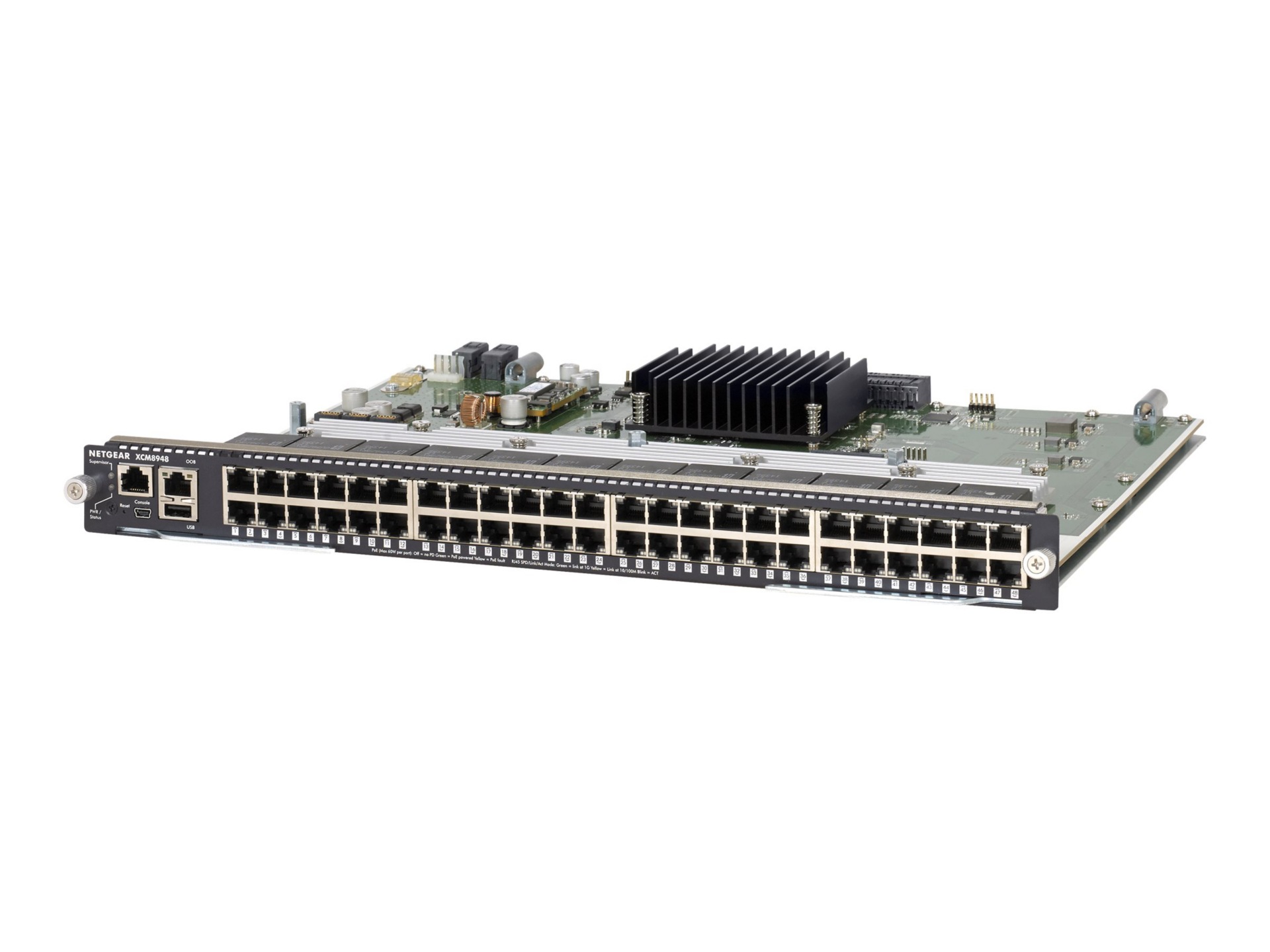 NETGEAR 48-Port Fully Managed Switch M6100 Series, Plug-in module (XCM8948)