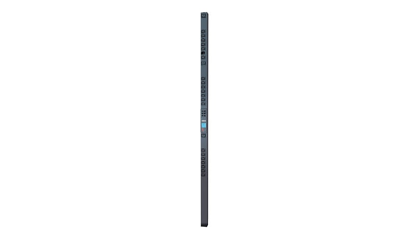 APC by Schneider Electric Rack PDU 2G, Metered-by-Outlet, ZeroU, 16A, 100-240V, (21) C13 & (3) C19
