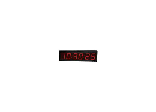 VALCOM IP POE 2.5" 6 DIGITS CLOCK