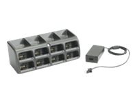 Zebra 8-Slot Battery Charger Kit - power adapter and battery charger