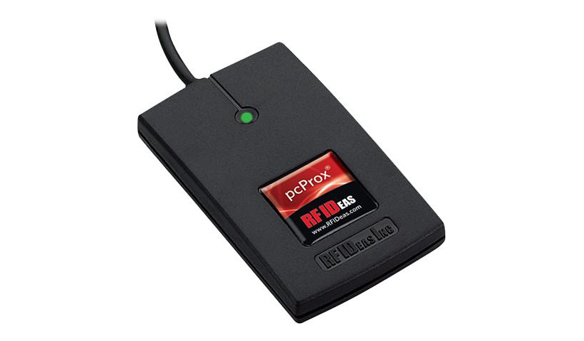 rf IDEAS WAVE ID Solo SDK HID Black Reader - RF proximity reader - USB