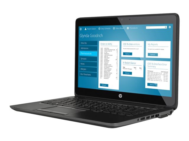 HP SB ZBook 14 G2 14" Core i7-5500U 256 GB SSD 16 GB Windows 7 Pro