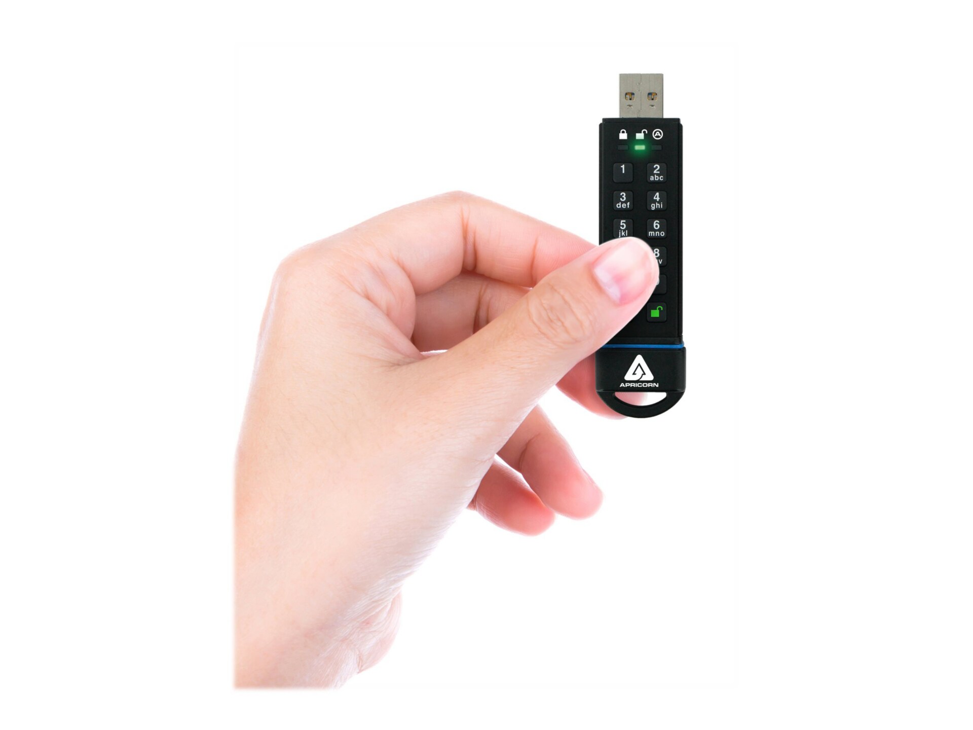 Thumbnail 2 of 4 for Apricorn Aegis Secure Key 3.0 - USB flash drive - 240 GB