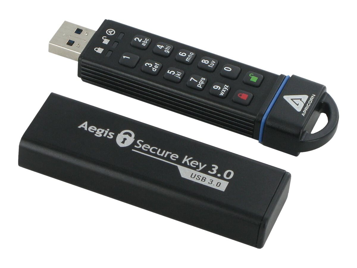 Thumbnail 4 of 4 for Apricorn Aegis Secure Key 3.0 - USB flash drive - 240 GB