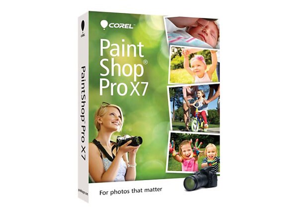 Corel PaintShop Pro X7 - upgrade license