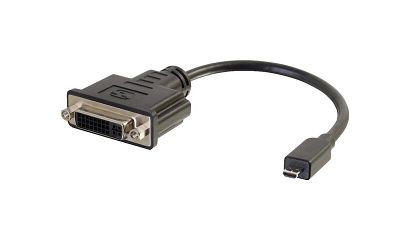 C2G HDMI Micro Male to DVI Female Adapter Converter Dongle - video converte