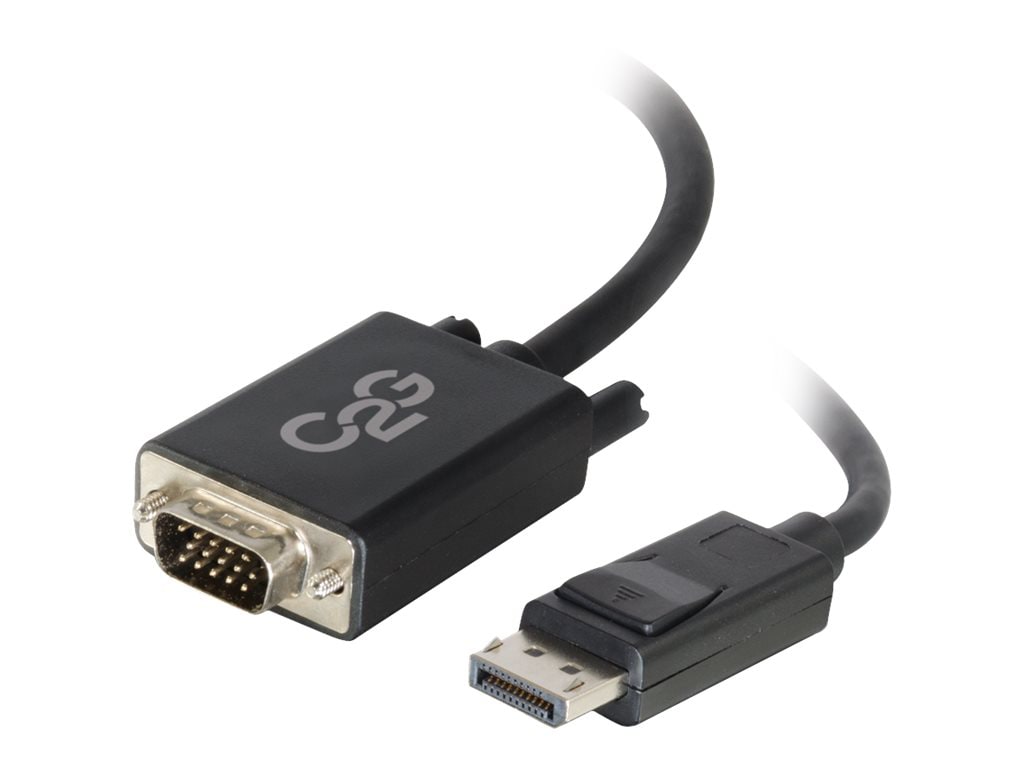 C2G 10ft DisplayPort to VGA Adapter Cable - M/M - Câble DisplayPort - 3 m