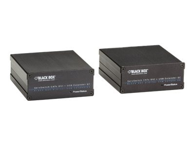 Black Box ServSwitch CATx DVI/HDMI + USB Extender - video/audio/USB extender