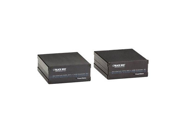 Black Box ServSwitch CATx DVI/HDMI + USB Extender - video/audio/USB extender
