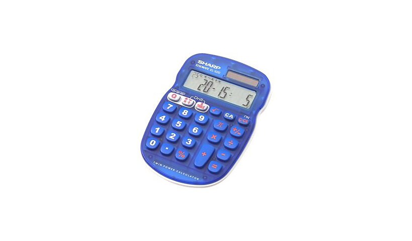 Sharp EL-S25BBL - desktop calculator