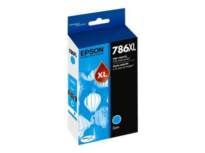 Epson 786XL - XL - cyan - original - ink cartridge
