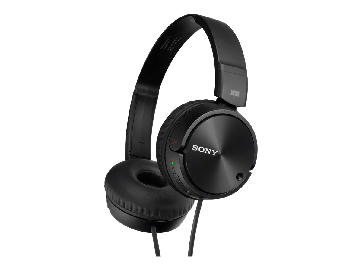  Sony ZX Series Wired On-Ear Headphones, Black MDR-ZX110  (Packaging may vary) : Electronics