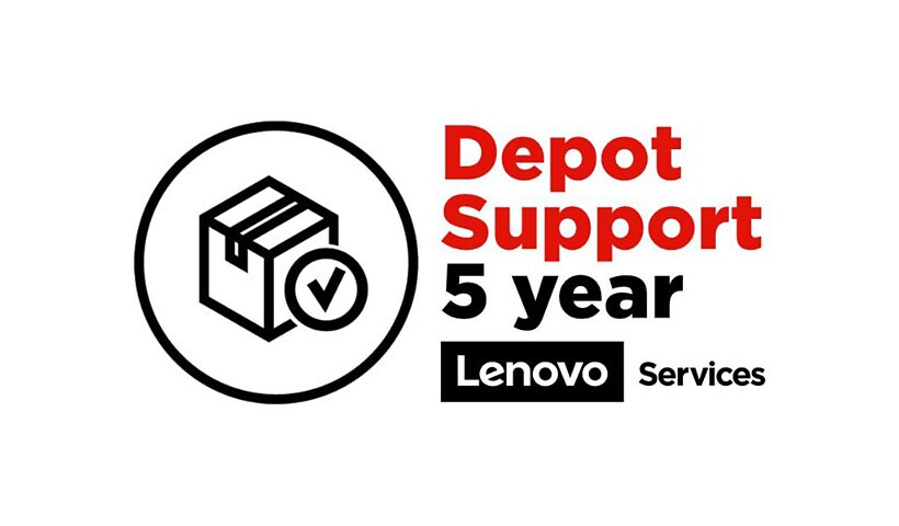Lenovo Expedited Depot Repair - extended service agreement - 5 years - pick-up and return