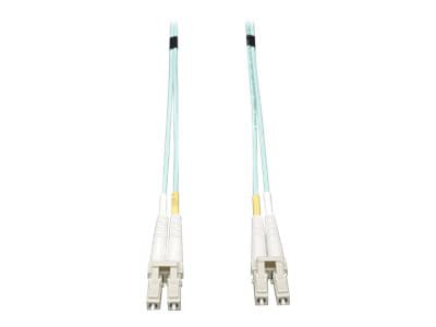 Eaton Tripp Lite Series 10Gb Duplex Multimode 50/125 OM3 LSZH Fiber Patch Cable (LC/LC) - Aqua, 4M (13 ft.) - patch