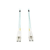 Eaton Tripp Lite Series 10Gb Duplex Multimode 50/125 OM3 LSZH Fiber Patch Cable (LC/LC) - Aqua, 4M (13 ft.) - patch