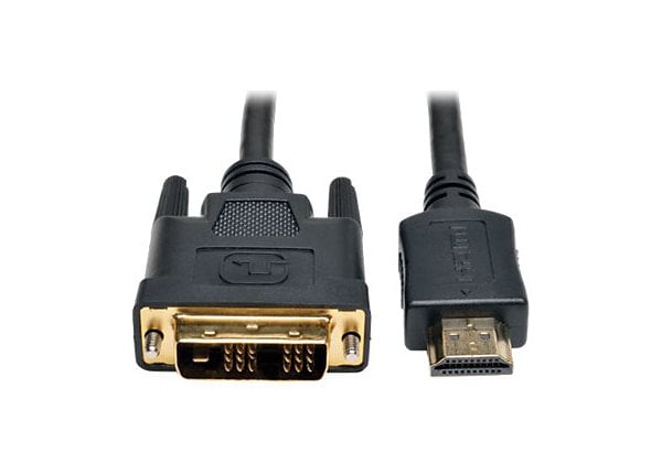 konkurrenter fungere Skrøbelig Tripp Lite 20ft HDMI to DVI-D Digital Monitor Adapter Video Converter Cable  - P566-020 - -