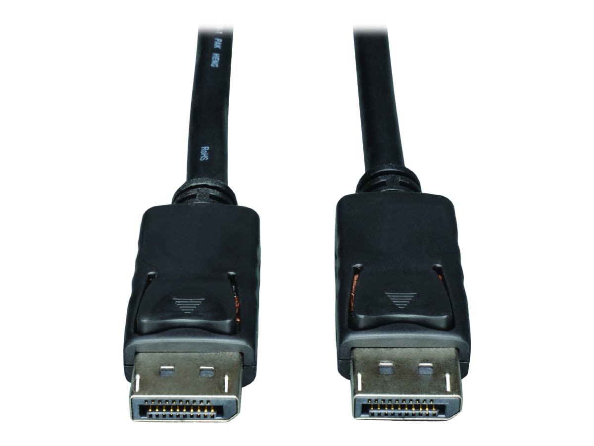 Eaton Tripp Lite Series DisplayPort Cable with Latches, 4K @ 30 Hz, (M/M) 30 ft. (9.14 m) - DisplayPort cable - 30 ft