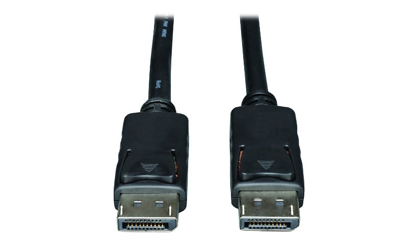 Eaton Tripp Lite Series DisplayPort Cable with Latches, 4K @ 30 Hz, (M/M) 30 ft. (9.14 m) - DisplayPort cable - 30 ft