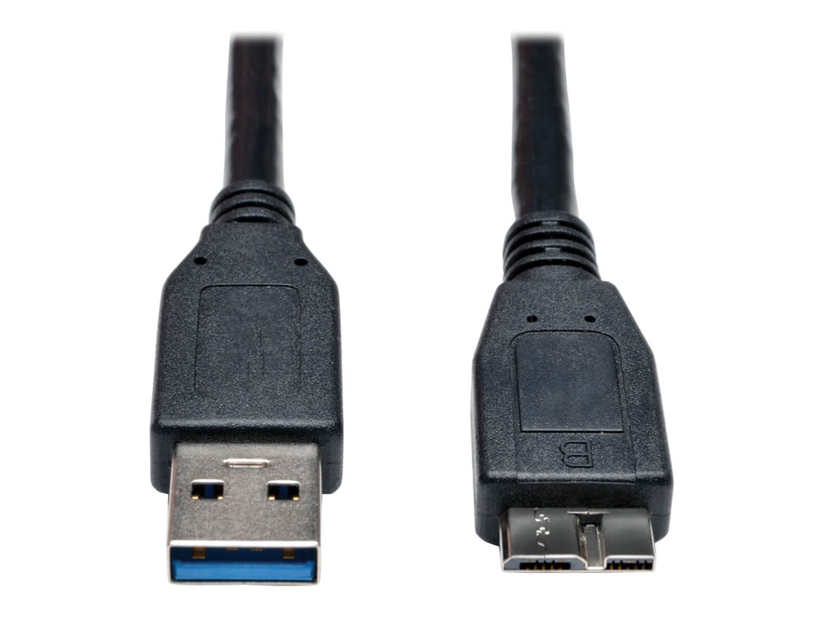 Tolk peregrination garage Tripp Lite 1ft USB 3.0 SuperSpeed Device Cable USB-A to USB Micro-B M/M  Black 1' - USB cable - Micro-USB Type B to USB - U326-001-BK - USB Cables -  CDW.com