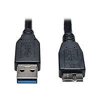 Tripp Lite USB 3.0 SuperSpeed Device Cable A to Micro-B M/M Black 1' 1ft