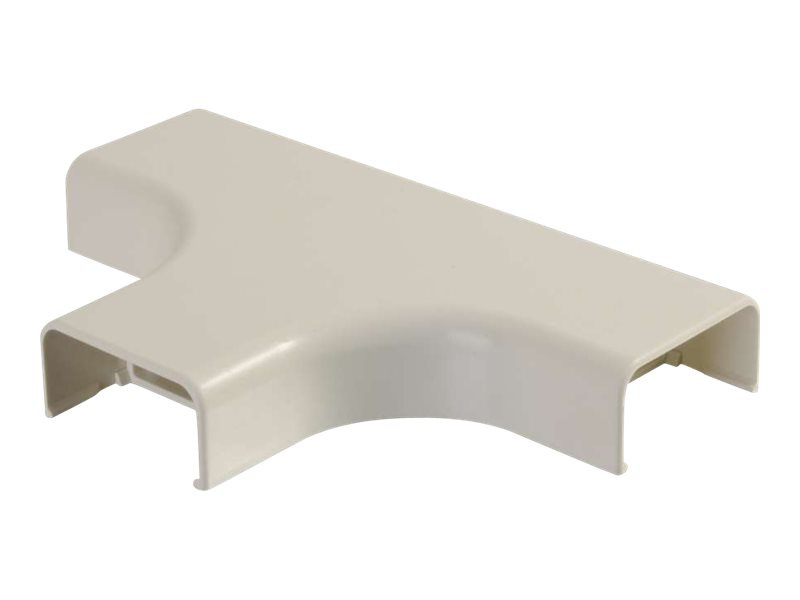 C2G Wiremold Uniduct 2900 Bend Radius Compliant Tee - Ivory - cable raceway tee