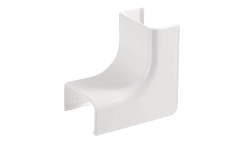 C2G Wiremold Uniduct 2900 Internal Elbow - White - cable raceway inside cor