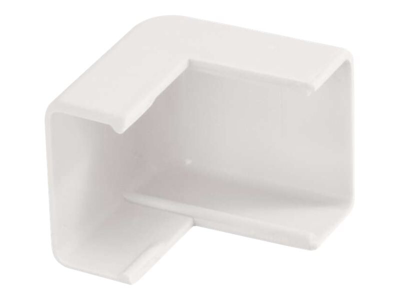 C2G Wiremold Uniduct 2700 External Elbow - White - cable raceway outside co