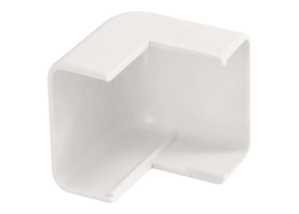 C2G Wiremold Uniduct 2800 External Elbow - White - cable raceway outside corner