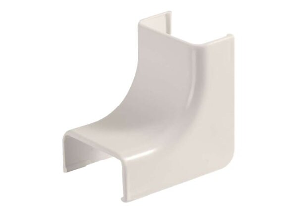 C2G Wiremold Uniduct 2800 Internal Elbow - Fog White - cable raceway inside corner
