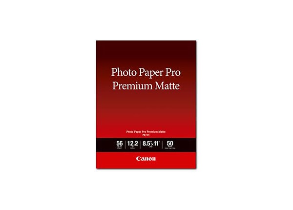 Canon Pro Premium PM-101 - photo paper - 50 sheet(s) - 215.9 x 279.4 mm