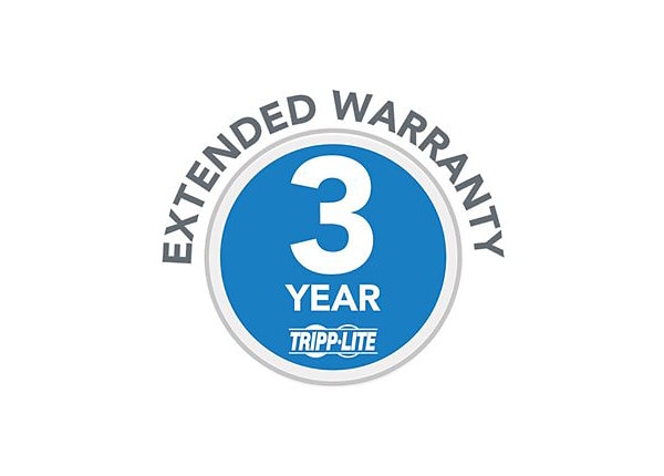 Tripp Lite 3-Year Extended Warranty for select Products - extended service