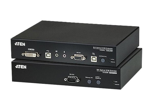 ATEN CE 690 Local and Remote Units - KVM / audio / serial / USB extender