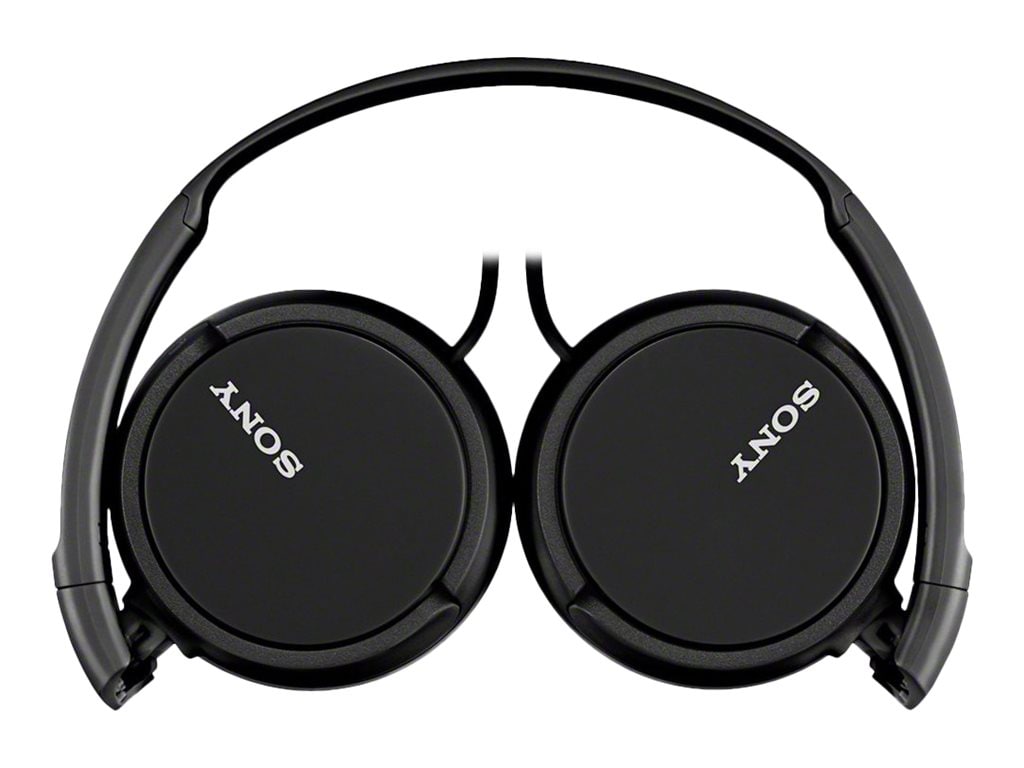 Sony MDR-ZX110 - headphones - MDRZX110/BLK - Headphones - CDW.com