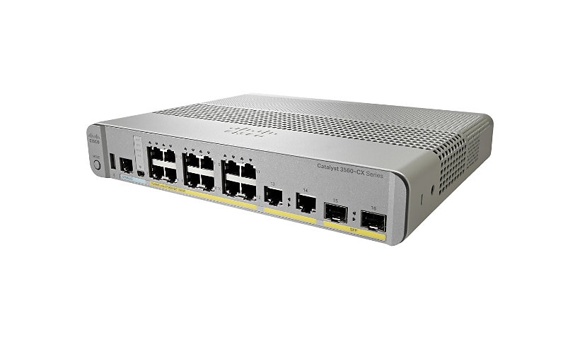 Cisco Catalyst 3560CX-12PC-S 12-Port Gigabit Ethernet Switch