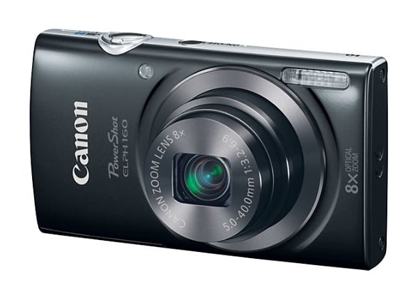 Canon PowerShot ELPH 160 20.0 MP Digital Camera - Black