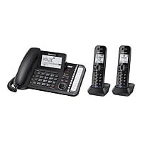 Panasonic KX-TG9582 - corded/cordless - answering system - with Bluetooth interface with caller ID/call waiting + 2