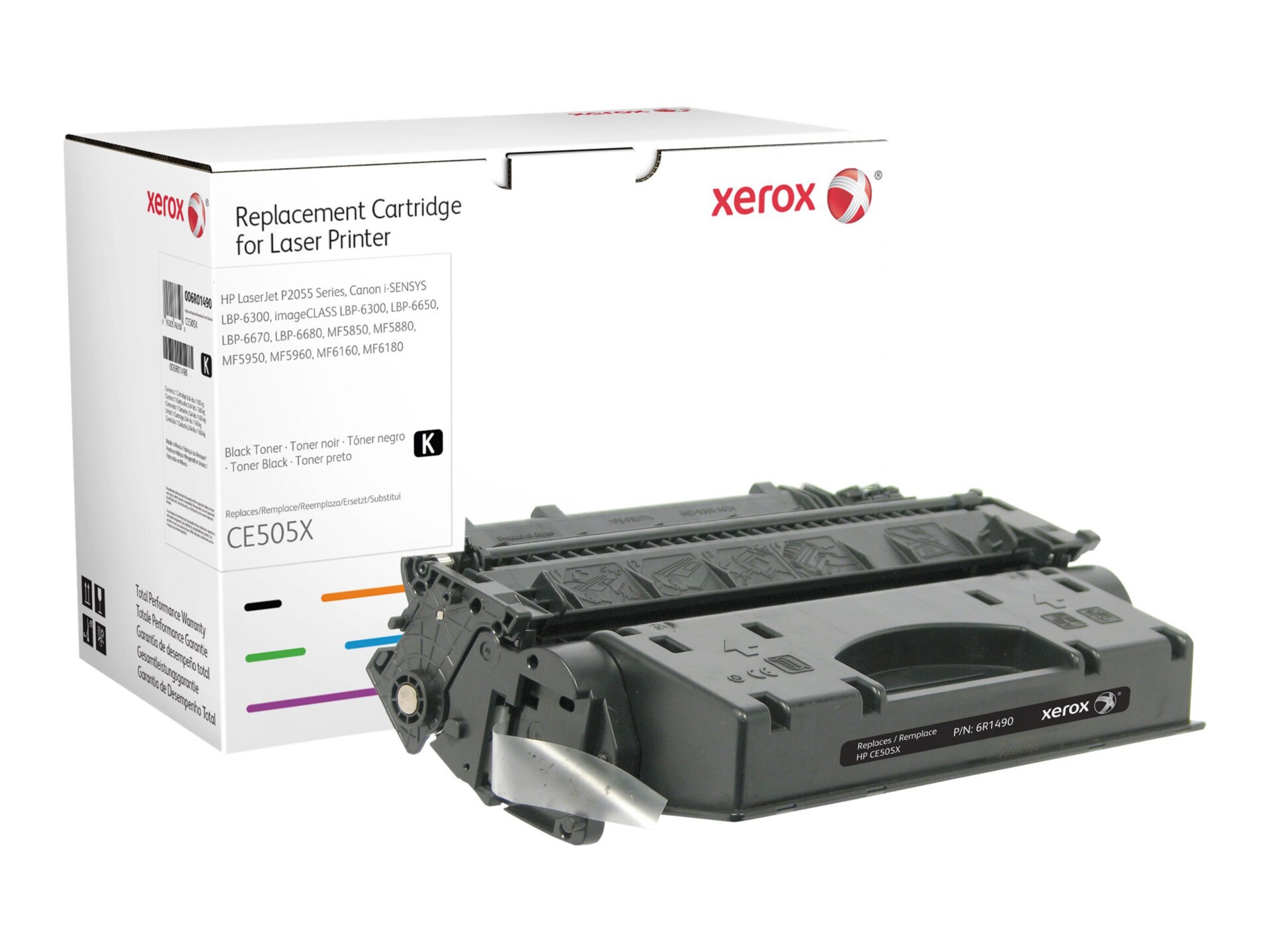 Xerox - black - toner cartridge (alternative for: HP CE505X)