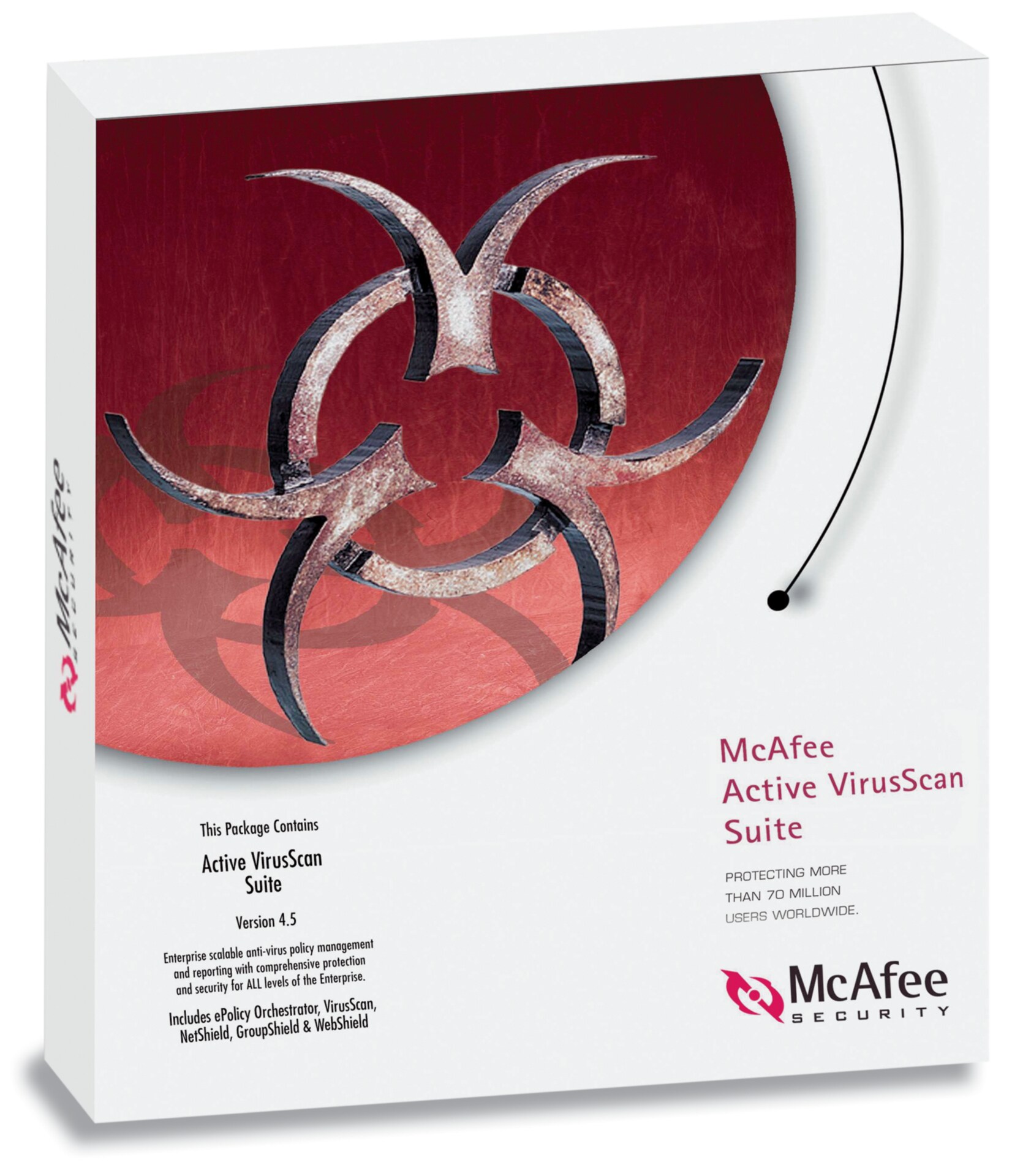 McAfee Active VirusScan Suite (v. 4.5) - subscription license (2 years) - 5