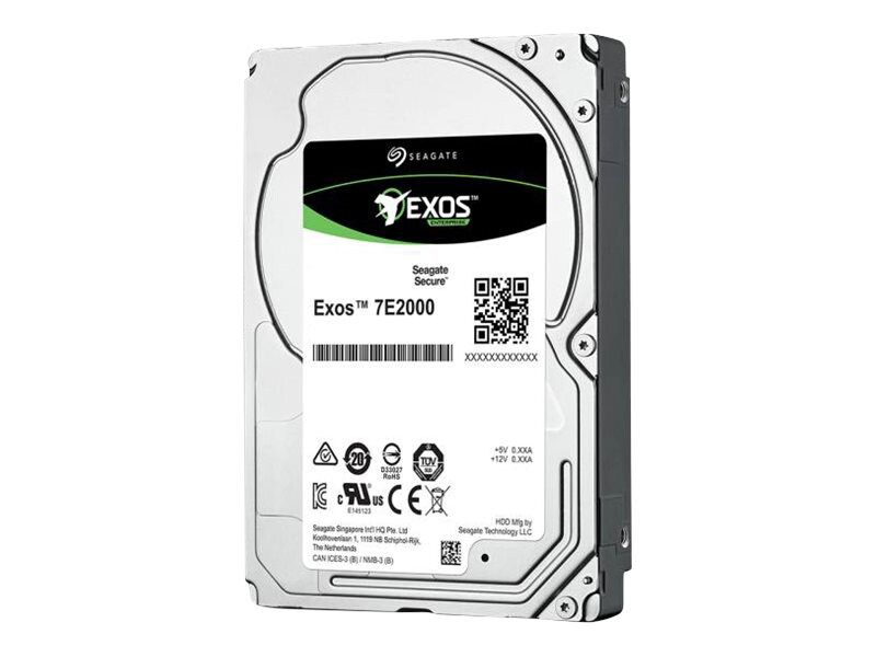 Seagate Exos 7E2000 ST2000NX0243 - hard drive - 2 TB - SATA 6Gb/s