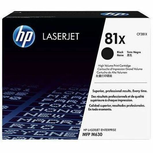 HP 81XC Original High Yield Laser Toner Cartridge - Black - 1 Pack