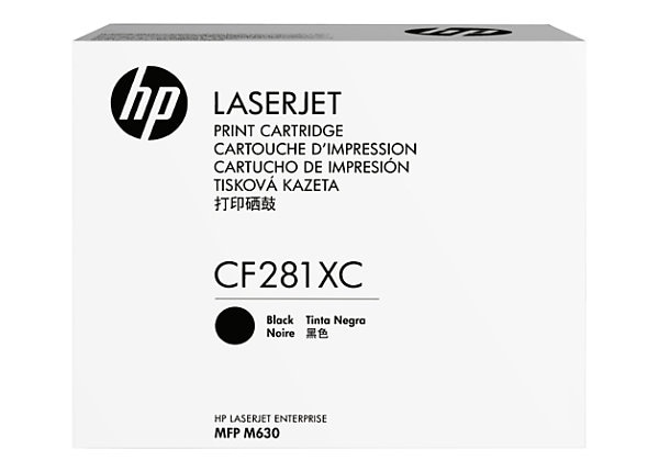 HP 81X Original High Yield Laser Toner Cartridge - Black - 1 Pack