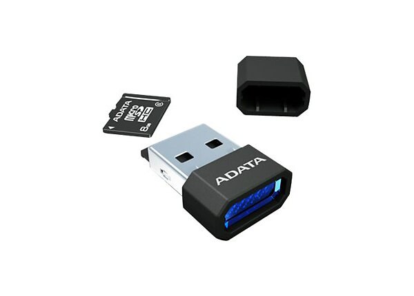 ADATA microReader Ver.3 - card reader - USB 2.0