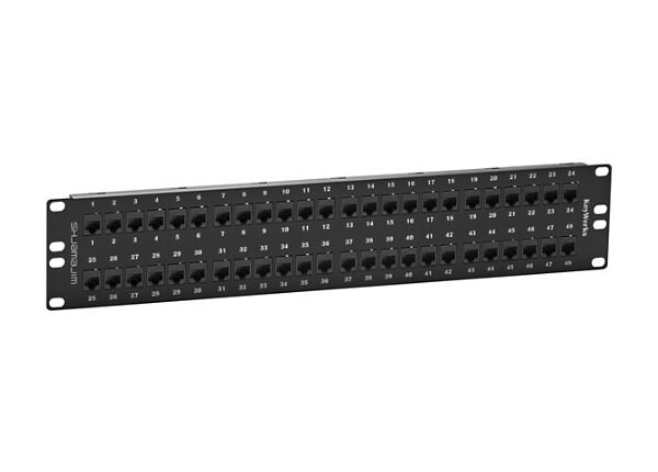 Wirewerks Keywerks patch panel - 2U - 19"